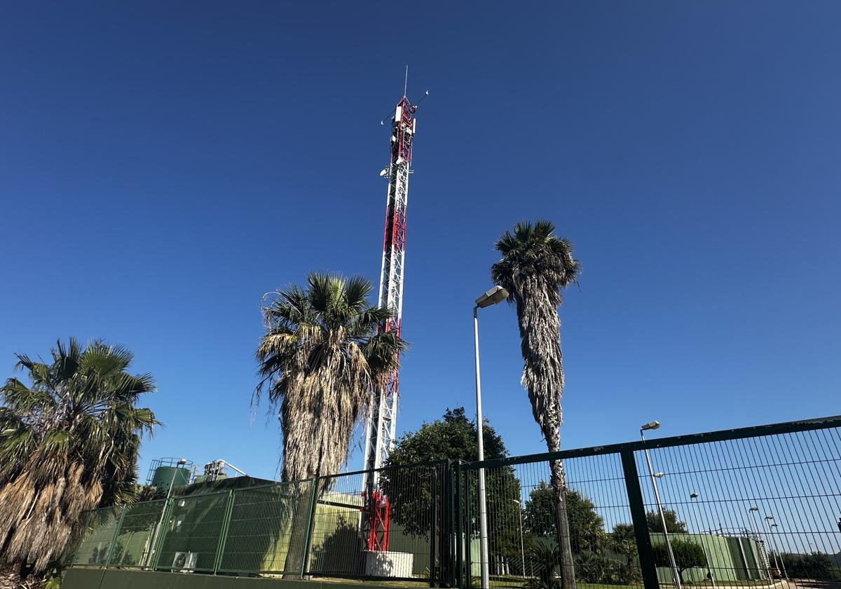 Antena móvil.