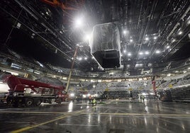 Interior del Roig Arena.
