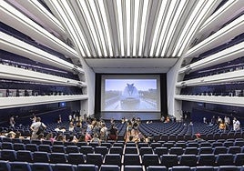 Interior de la sala Principal del Palau de les Arts.