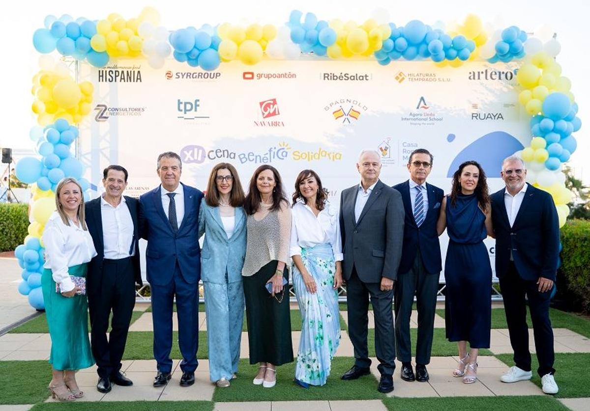 Cristina Fernandez, Toni Criado, Baldemar Asensio, Elisa Valero, Luisa Masuet, Ana Belen Diaz, Francisco Guiral, Justo Aznar, Carolina Ripoll y Jose Julian Lopez