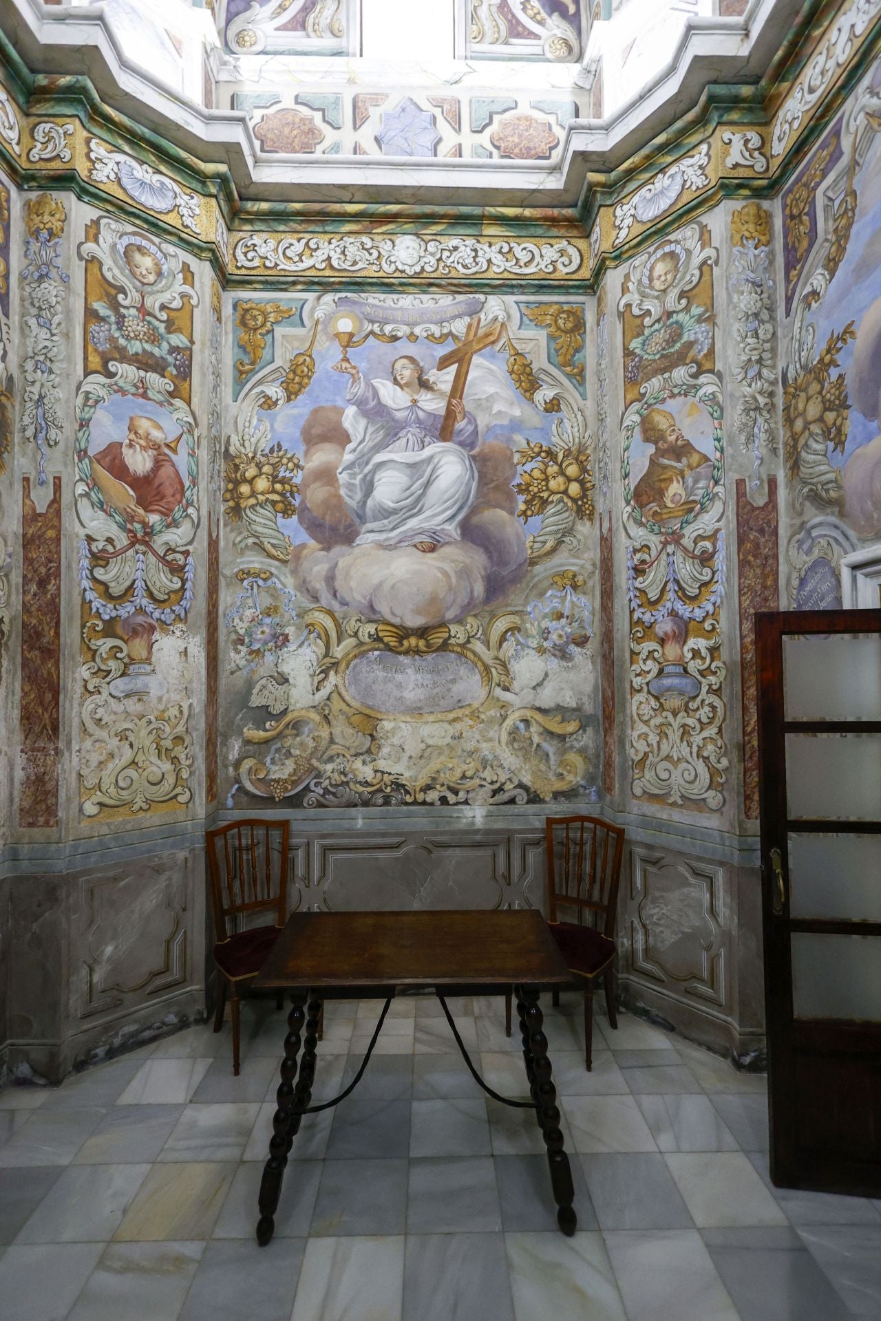 Estado de la iglesia de Santa María del Mar, parroquia emblemática del Grao que sera rehabilitada