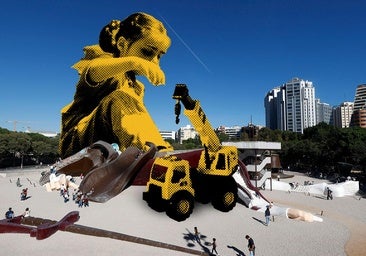 El parque Gulliver es reparado y acondicionado.