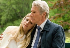 Brit Marling y Richard Gere, imagen de la película.