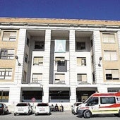 Una de las fachadas del Hospital General Universitario de Valencia.