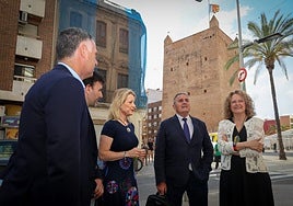 Folgado junto a Gans Pampols.