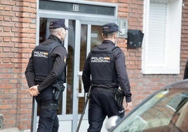 Dos policías nacionales, en una imagen de archivo