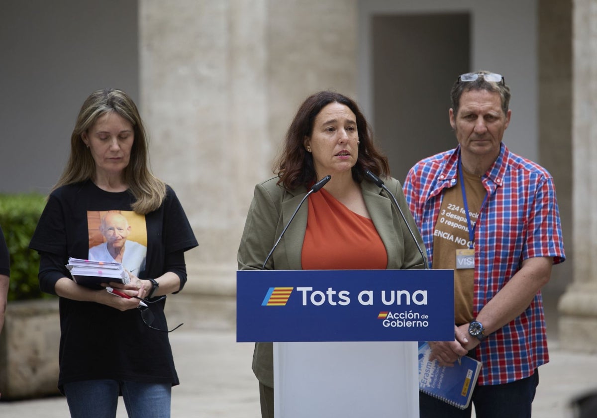 La asociación de afectados de la dana liderada por Compromís recaba el apoyo de las víctimas del metro | Las Provincias