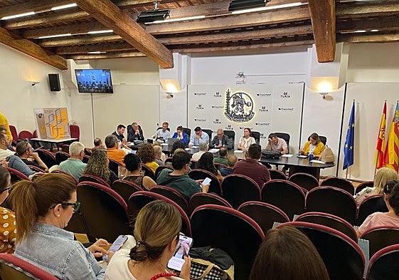 Un momento del pleno de junio.