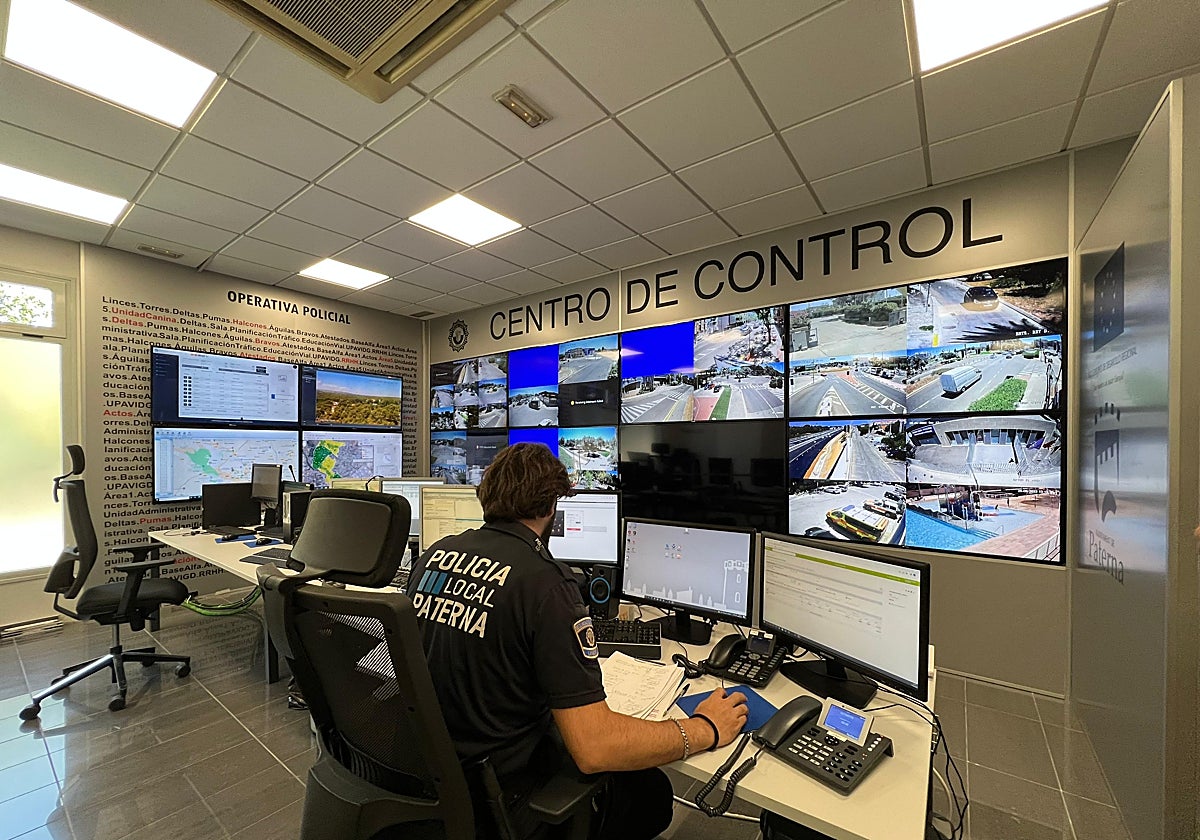 Centro de Control de la Policía Local.