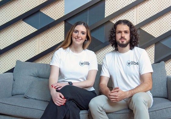Celia de la Hoz y Pablo Ratón, fundadores.