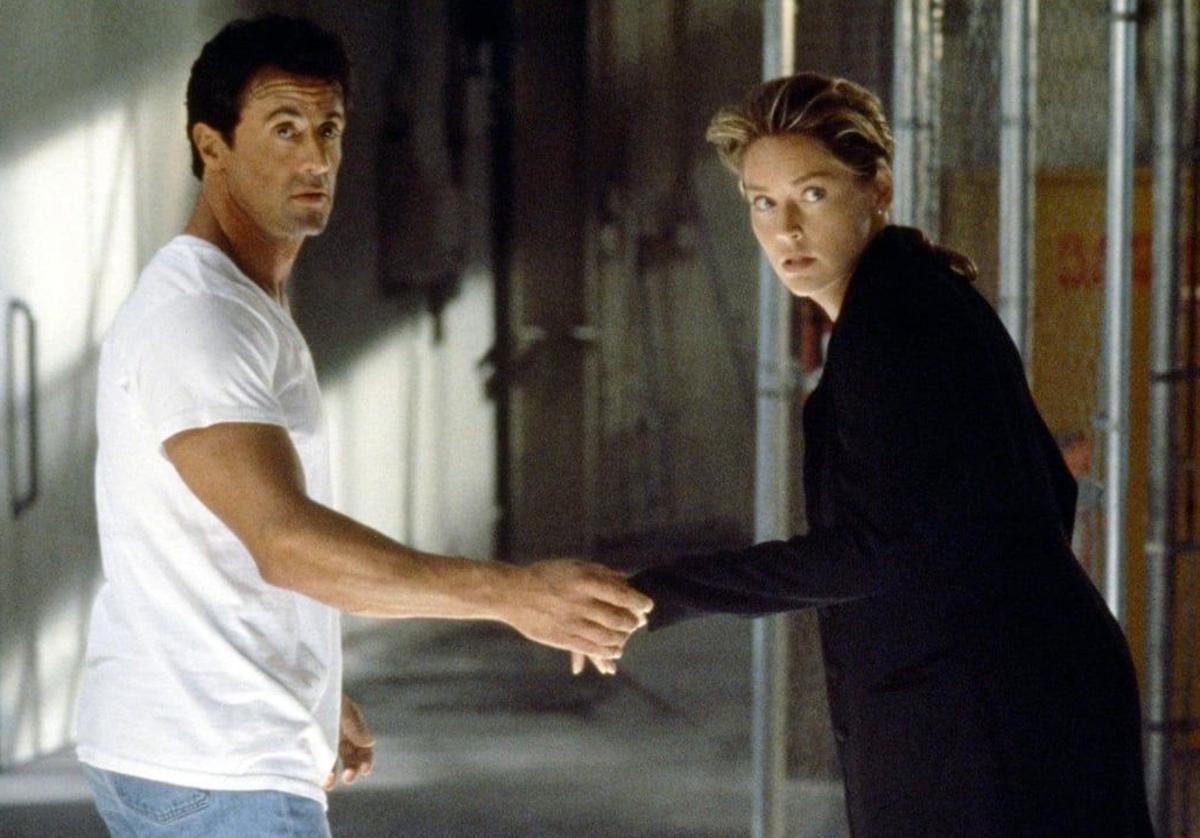 Stallone y Stone en un fragmento de la película.