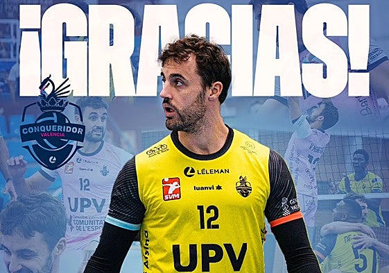 Post de despedida que ha subido el club a sus redes sociales.