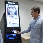 Uno de los cajeros de Revolut.