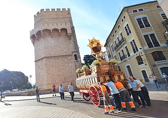 Roca del Santo Cáliz de Valencia.