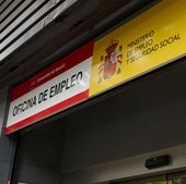 Una oficina del SEPE en una imagen de archivo.