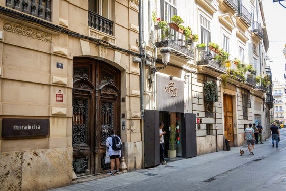 Apartamentos turísticos, en el centro histórico de Valencia.