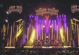 La Orquesta Panorama, en una de sus actuaciones.