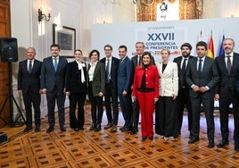 Presidentes autonómicos en la Conferencia celebrada el pasado mes de diciembre.