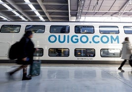 Un tren de Ouigo.