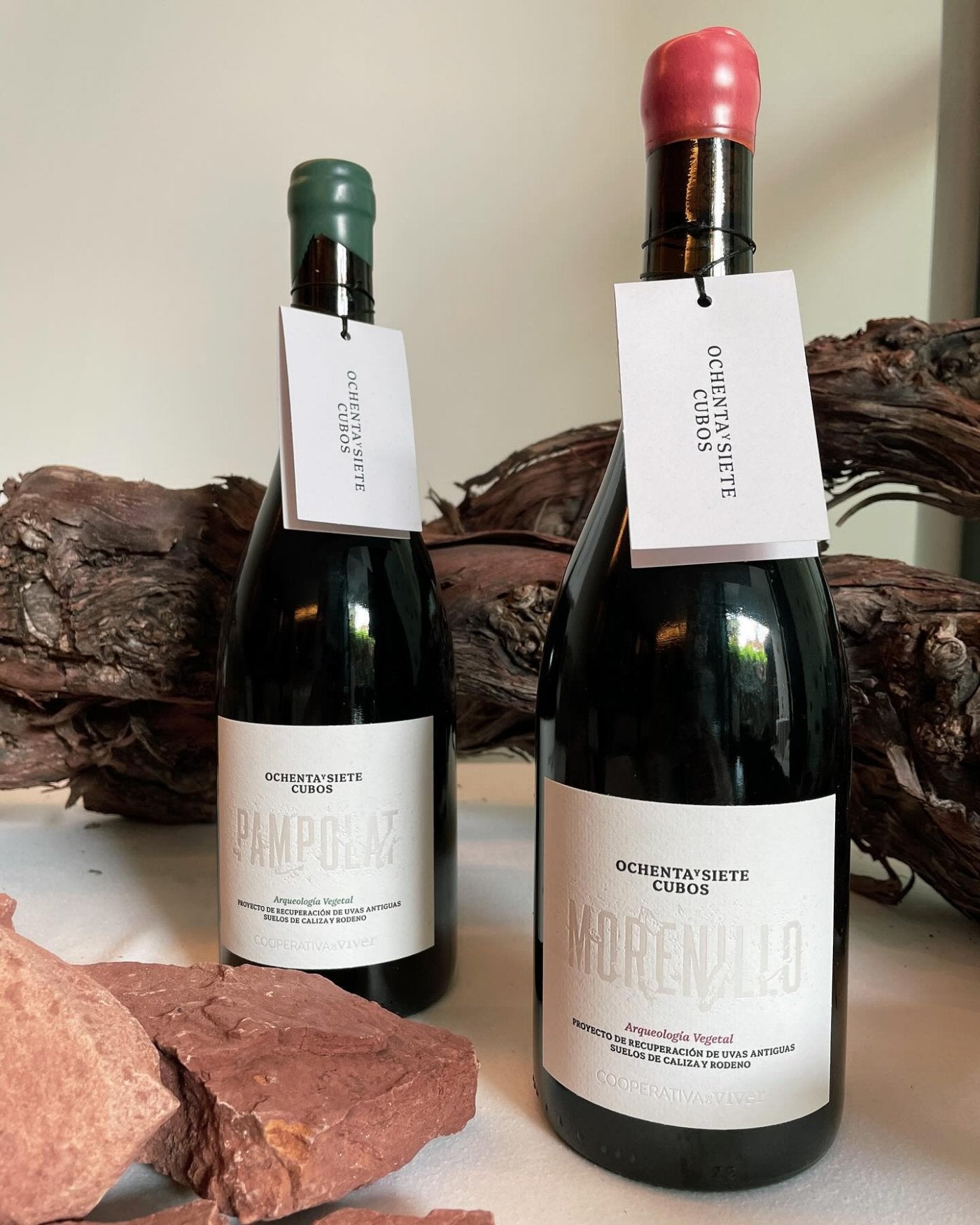 Vinos de las variedades Pampolat y Morenillo.