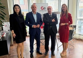 Roxana Leotescu, Salvador Navarro, Gonzalo Boronat y Esther Guilabert.