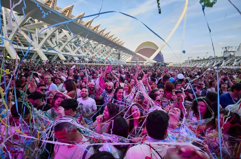 Festival de les Arts de Valencia 2025 (6 y 7 de junio): orden de actuaciones, escenarios y horarios