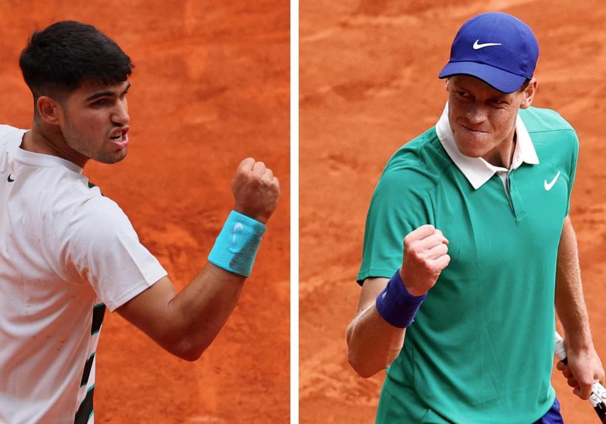 Alcaraz - Sinner: cuántos Grand Slam tienen, quién gana en sus enfrentamientos y el dinero que han acumulado