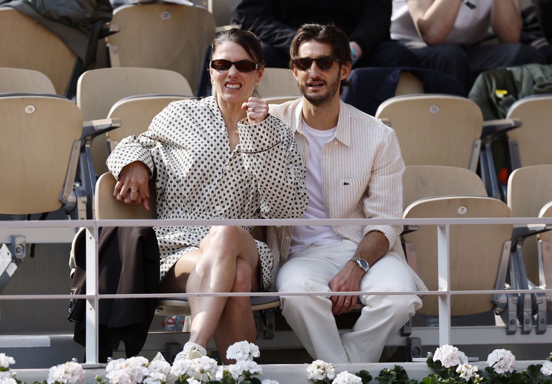 FOTOS | Caras conocidas en Roland Garros 2025