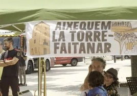 Un momento del homenaje en La Torre.