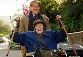 La actriz Maggie Smith.