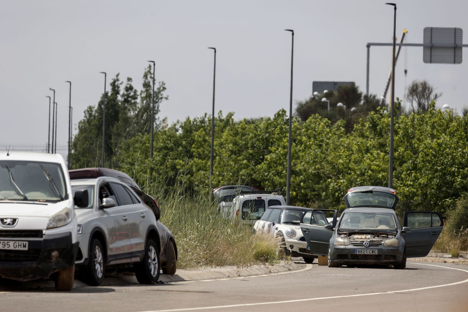 FOTOS | Coches afectados por la DANA, ocho meses después en la ZAL del puerto de Valencia