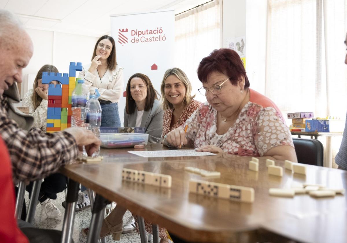 La presidenta de la Diputación de Castellón, Marta Barrachina, en un SPAP.