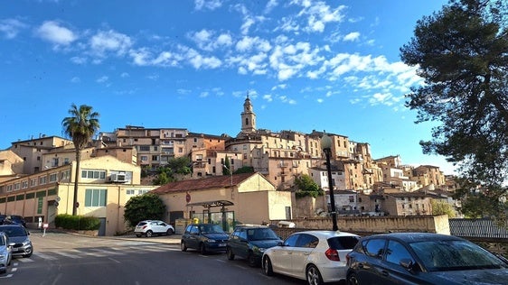 Vista del Barrio Medieval de Bocairent.