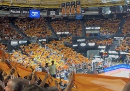 El tifo de La Fonteta.