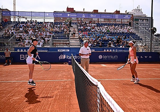 Un instante previo a un partido en Valencia.