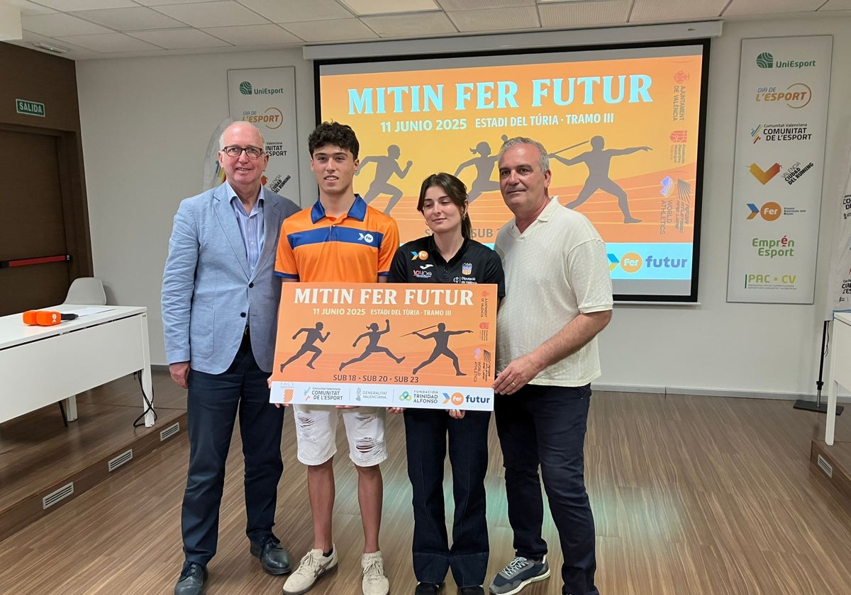 La Fundación Trinidad Alfonso impulsa el Mitin FER Futur para las promesas del atletismo