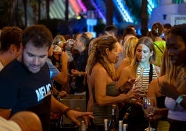Evento gastronómico en el Umbracle de Valencia.