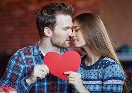 Una pareja en una imagen de archivo.