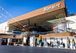 El centro comercial Bonaire, el día de su reapertura en febrero.
