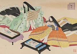 Una de las ilustraciones de la exposición 'El príncipe resplandeciente', que se exhibe desde este jueves en el MuVIM.