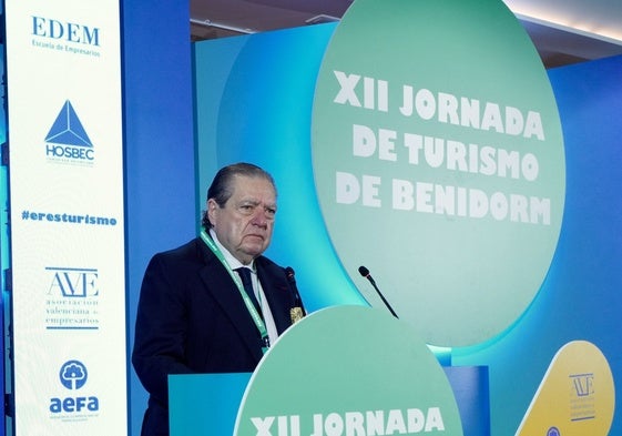 Boluda, en el acto organizado en Benidorm.