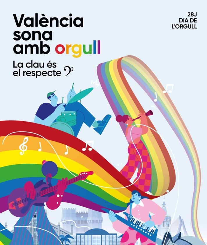 Imagen secundaria 2 - Rueda de prensa y cartel que anuncia los festejos.