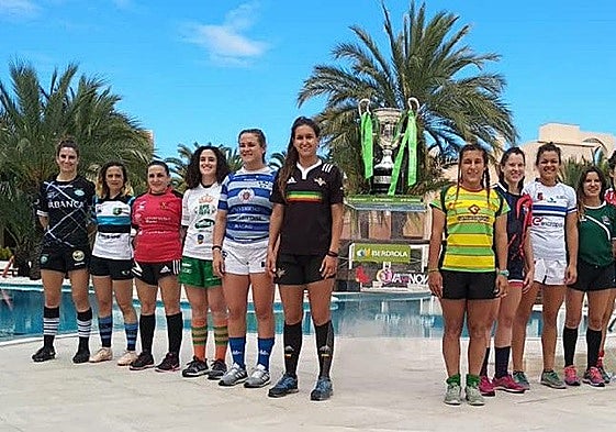 Valencia acoge la segunda jornada del Campeonato Grand Prix Series de rugby femenino.