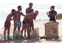 Prueba de 'Supervivientes' de este jueves.