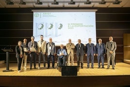 Galardonados en los Premios ARVET, celebrados el pasado 12 de junio.