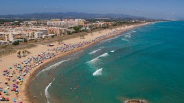 Playa de Canet d'en Berenguer.