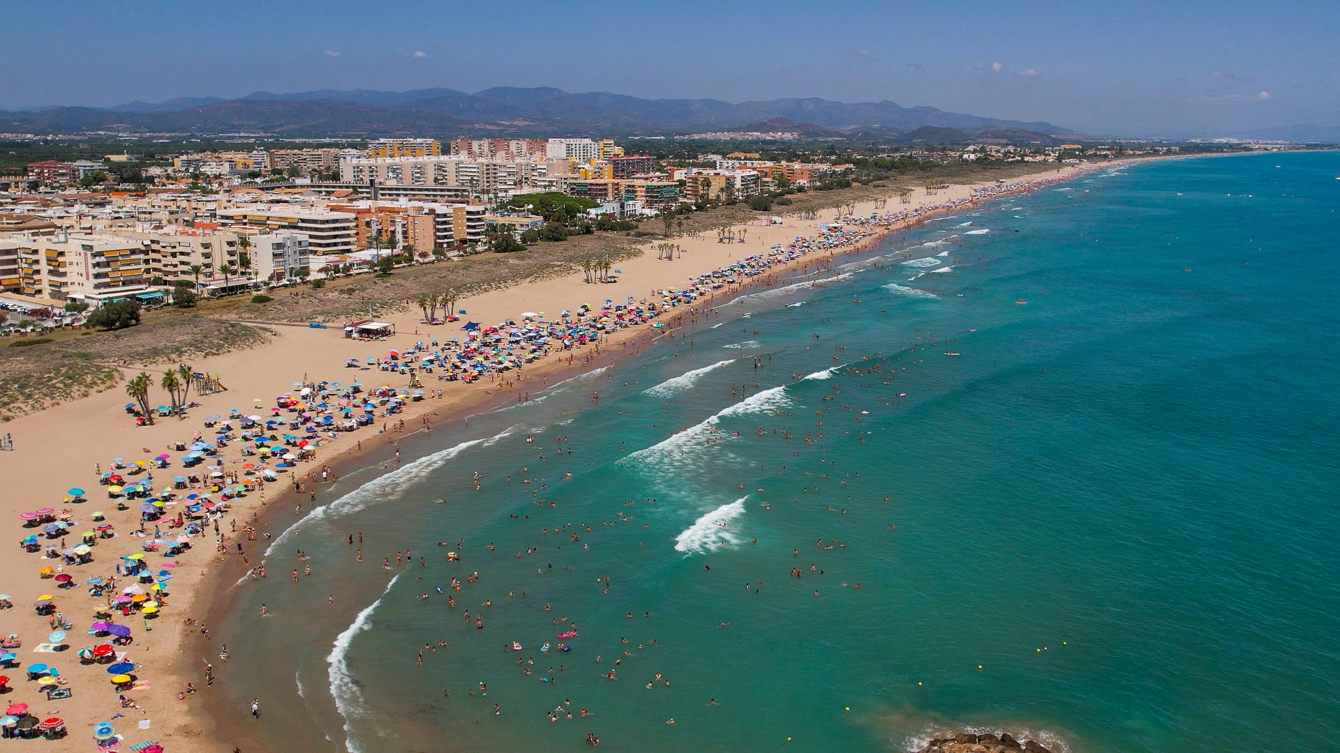 Playa de Canet d'en Berenguer.