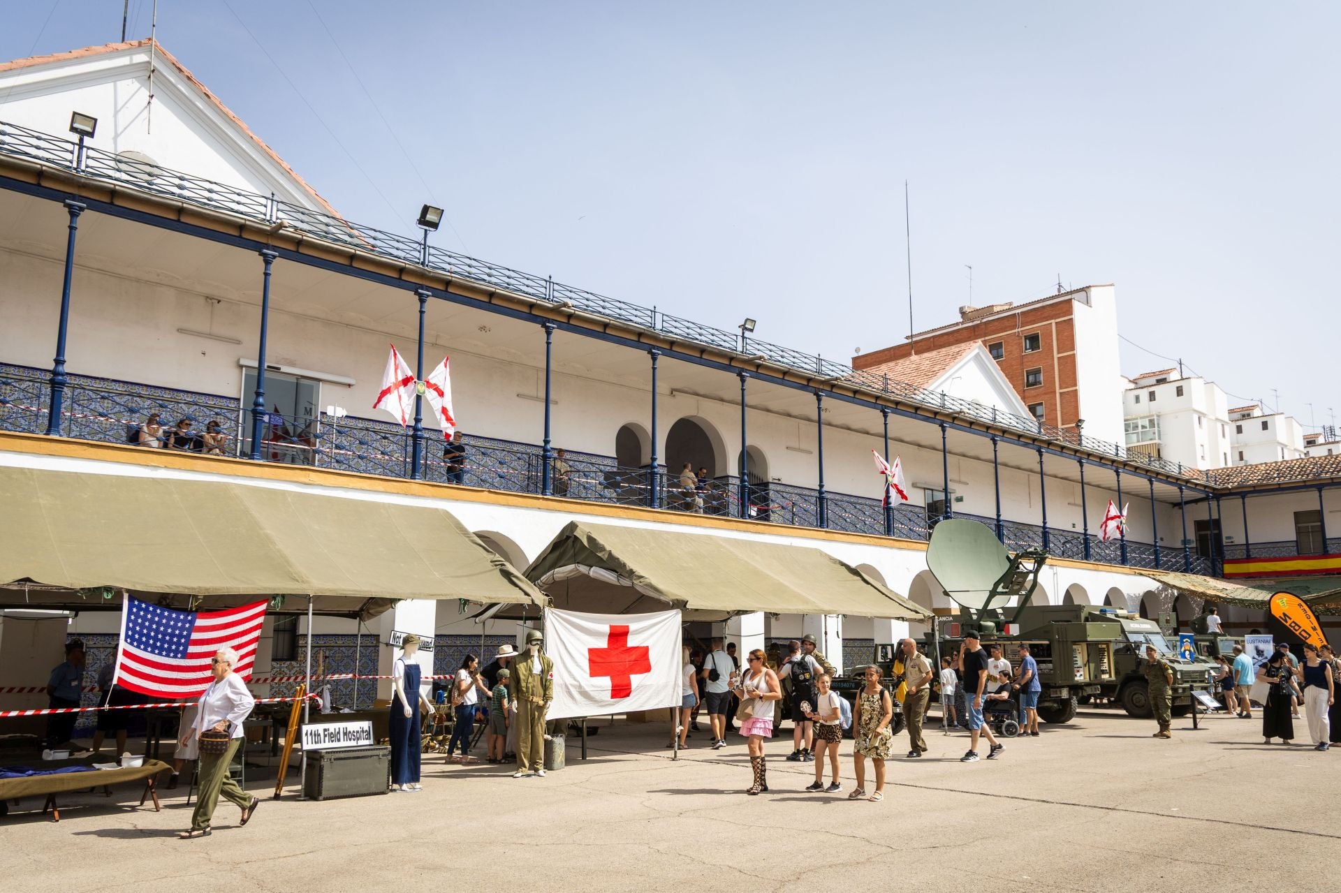 Fotos de las recreaciones históricas en el Museo Militar de Valencia 2025