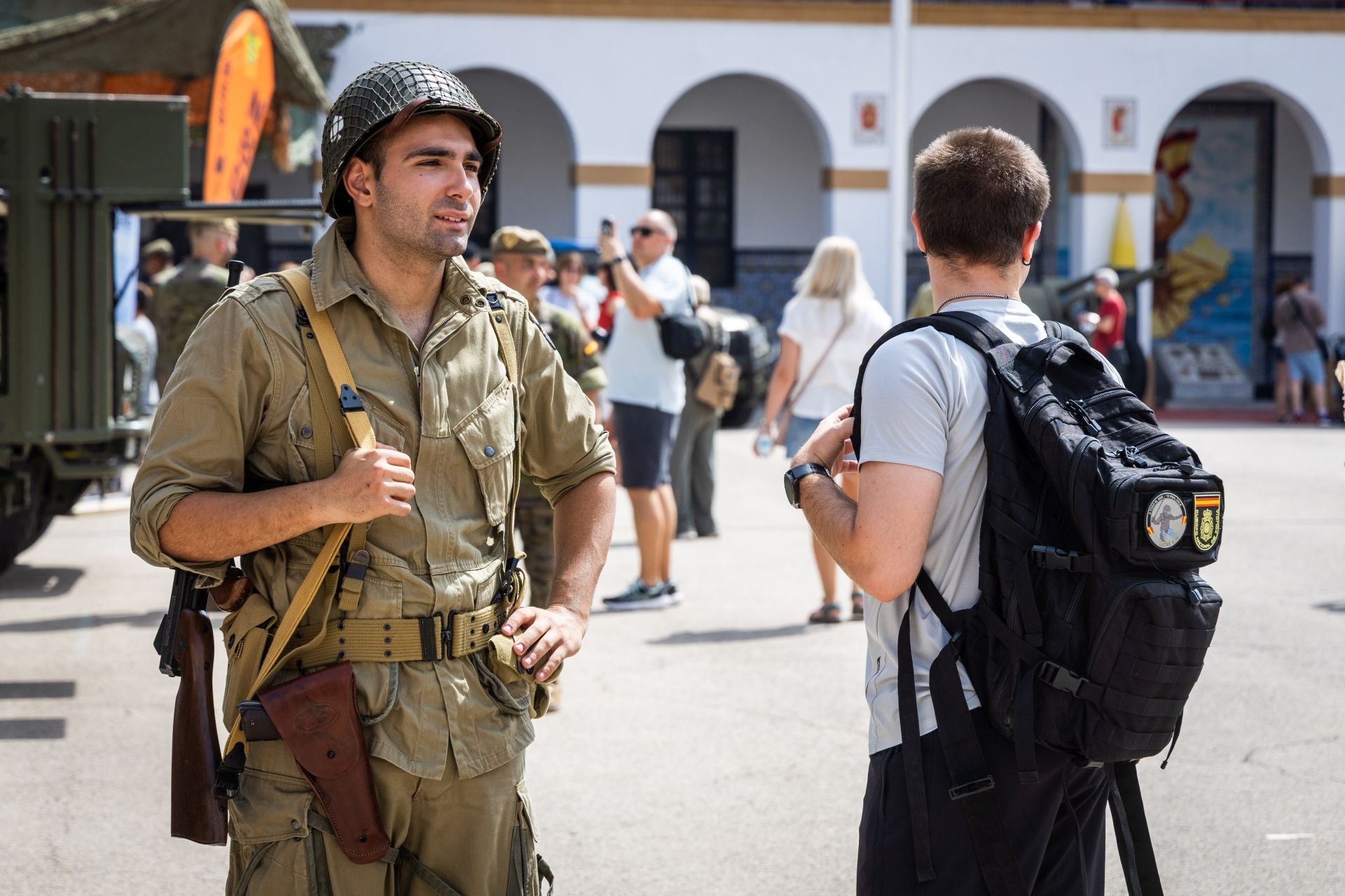 Fotos de las recreaciones históricas en el Museo Militar de Valencia 2025
