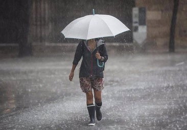 Aemet anuncia lluvias con tormenta este domingo en la Comunitat, que continuarán la próxima semana